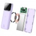 Зовнішній акумулятор Baseus Magnetic Wireless Quick Charging Power Bank 10000mAh 20W 2022 Edition - Purple (PPCX010105)