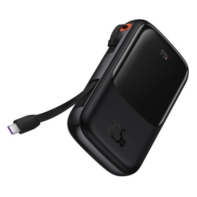 Внешний аккумулятор Baseus Qpow Pro 10000mAh 22.5W Black (PPQD020101)