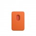 Apple iPhone Leather Wallet with MagSafe - Orange (MPPY3)