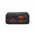 Внешний аккумулятор Baseus Adaman Metal Digital Display 10000mAh 30W Black (PPAD040001)