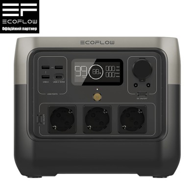 Портативная зарядная станция EcoFlow RIVER 2 Pro (RIVER2PRO, ZMR620-B-EU)