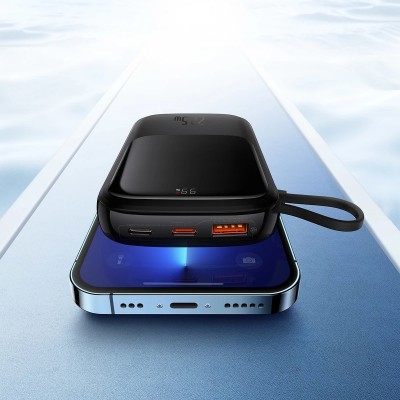 Внешний аккумулятор Baseus Qpow Pro 10000mAh 22.5W Black (PPQD020101)