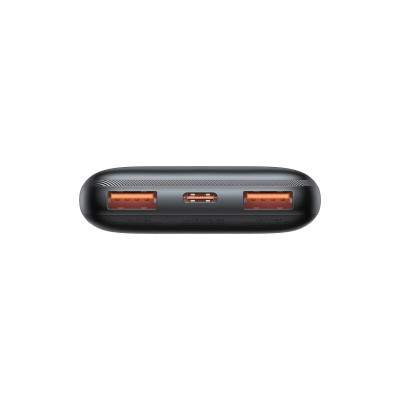 Зовнішній акумулятор Baseus Bipow Pro Digital Display Fast Charge Power Bank 10 000 mAh 22.5W Black (PPBD040001)