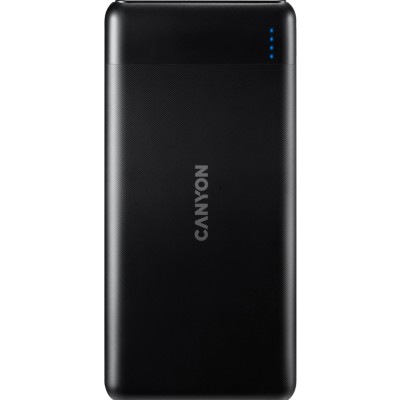 Внешний аккумулятор Canyon 10000 mAh PB-107 - Black (CNE-CPB1007B)