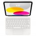 Apple Magic Keyboard Folio for iPad (10th generation) - White (MQDP3UA/A), Ukrainian