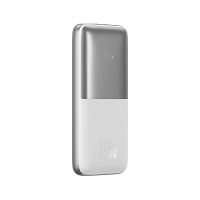 Зовнішній акумулятор Baseus Bipow Pro Digital Display Fast Charge Power Bank 10000mAh 22.5W White (PPBD040002)