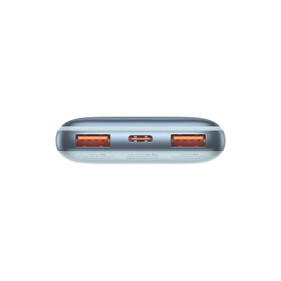 Зовнішній акумулятор Baseus Bipow Pro Digital Display Fast Charge Power Bank 10000mAh 22.5W Blue (PPBD040003)