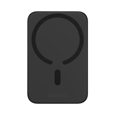 Внешний аккумулятор с беспроводной зарядкой Baseus Magnetic Wireless PowerBank 6000mAh 20W Black (PPCX020001)