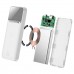 Зовнішній акумулятор Baseus Magnetic Wireless Quick Charging Power Bank 10000mAh 20W 2022 Edition - White (PPCX010102)