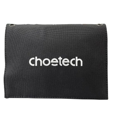 Зарядное устройство на солнечной батарее Choetech 22W Portable Waterproof Solar Charger Panel with Dual USB Ports (SC005)