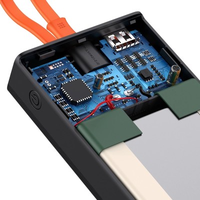 Зовнішній акумулятор Baseus Elf Digital Display 65W 20000mAh Black (PPJL000001)