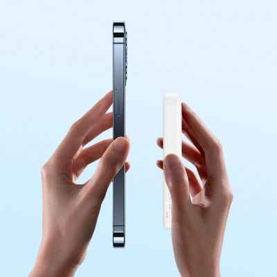 Внешний аккумулятор с беспроводной зарядкой Baseus Magnetic Wireless Power Bank 6000mAh 20W White (PPCX020002)