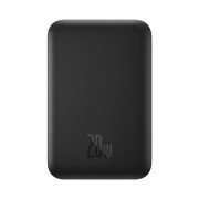 Внешний аккумулятор с беспроводной зарядкой Baseus Magnetic Wireless PowerBank 6000mAh 20W Black (PPCX020001)