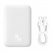 Внешний аккумулятор с беспроводной зарядкой Baseus Magnetic Wireless Power Bank 6000mAh 20W White (PPCX020002)