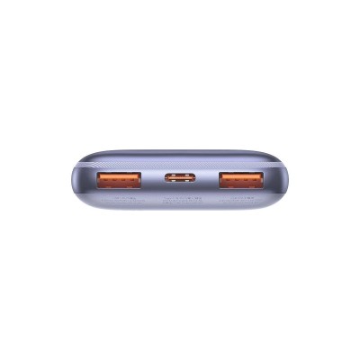 Зовнішній акумулятор Baseus Bipow Pro Digital Display Fast Charge Power Bank 10000mAh 22.5W Purple (PPBD040005)