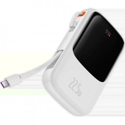 Внешний аккумулятор Baseus Qpow Pro 10000mAh 22.5W White (PPQD020102)