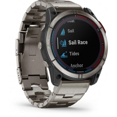 Смарт-часы Garmin Quatix 7X – Solar Edition Marine (010-02541-60/010-02541-61)