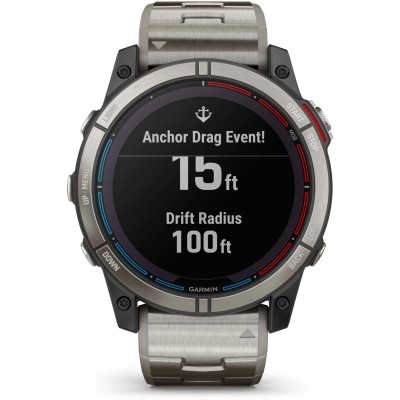Смарт-часы Garmin Quatix 7X – Solar Edition Marine (010-02541-60/010-02541-61)