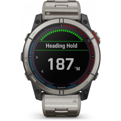Смарт-часы Garmin Quatix 7X – Solar Edition Marine (010-02541-60/010-02541-61)