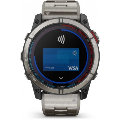 Смарт-часы Garmin Quatix 7X – Solar Edition Marine (010-02541-60/010-02541-61)