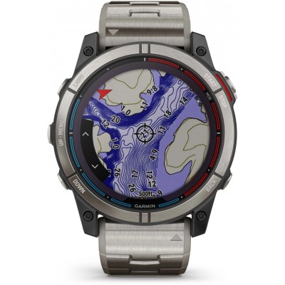Смарт-часы Garmin Quatix 7X – Solar Edition Marine (010-02541-60/010-02541-61)