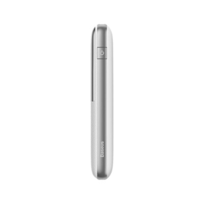 Зовнішній акумулятор Baseus Bipow Pro Digital Display Fast Charge Power Bank 10000mAh 22.5W White (PPBD040002)