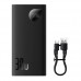 Внешний аккумулятор Baseus Adaman Metal Digital Display 10000mAh 30W Black (PPAD040001)
