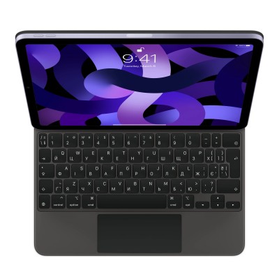 Apple Magic Keyboard for iPad Pro 11-inch (1st, 2nd, 3rd or 4th generation) or iPad Air (4th or 5th generation) - Ukrainian - Black (MXQT2UA/A) | украинская раскладка