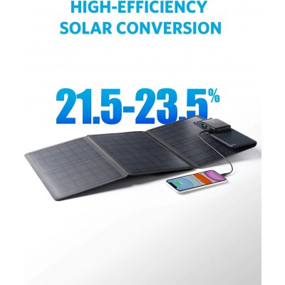 Солнечная панель Anker PowerSolar 24W 3-Port USB Solar Battery Charger (А2424011)