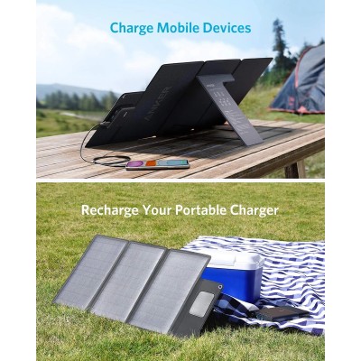 Солнечная панель Anker PowerSolar 24W 3-Port USB Solar Battery Charger (А2424011)