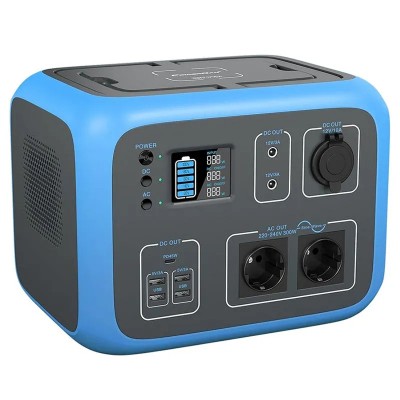Портативная зарядная станция BLUETTI PowerOak AC50S Portable Power Station | 300W 500Wh - Blue