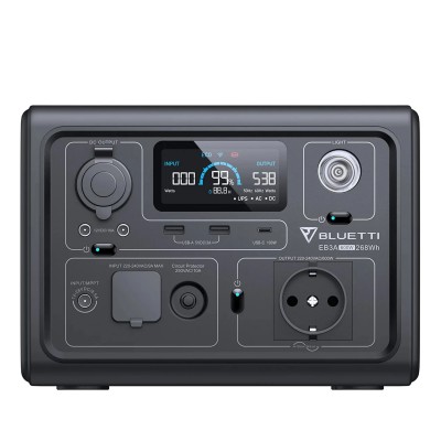 Портативная зарядная станция BLUETTI EB3A Portable Power Station, 600W 268Wh