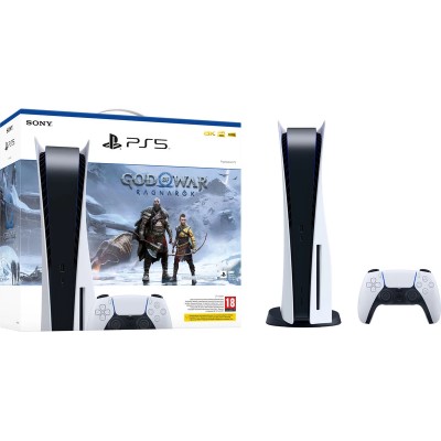 Игровая консоль Sony PlayStation 5 825GB Blu-Ray - God of War™ Ragnarok Bundle