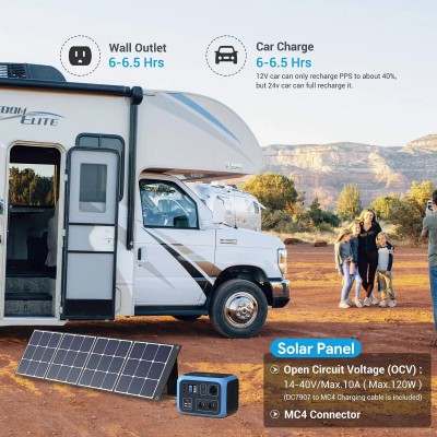 Портативная зарядная станция BLUETTI PowerOak AC50S Portable Power Station | 300W 500Wh - Blue
