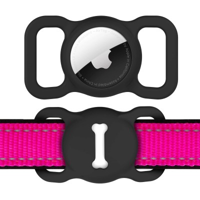 Держатель DLENP Dog Collar Holder for AirTag - Black (B097RLJ77Y)