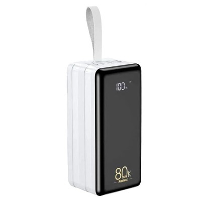 Внешний аккумулятор REMAX Chinen Series PD+QC Multi-compatible Fast Charging Power Bank with LED Light 80000mAh 22.5W (RPP-291)
