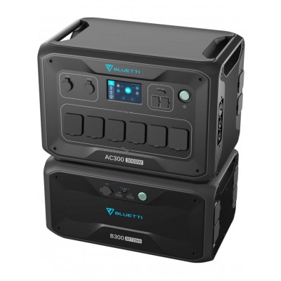 Домашняя зарядная станция с дополнительной батареей BLUETTI AC300 + B300 Home Battery Backup (PB930944)