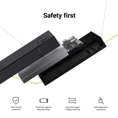 Внешний аккумулятор Green Cell GC PowerPlay20 18W 20000mAh - Black (PBGC03)