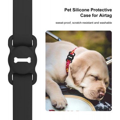 Держатель DLENP Dog Collar Holder for AirTag - Black (B097RLJ77Y)