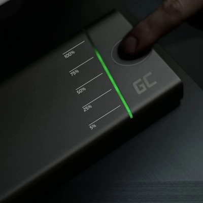 Внешний аккумулятор Green Cell GC PowerPlay Ultra 128 W 26800 mAh - Black (PBGC04)