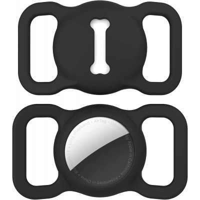Держатель DLENP Dog Collar Holder for AirTag - Black (B097RLJ77Y)