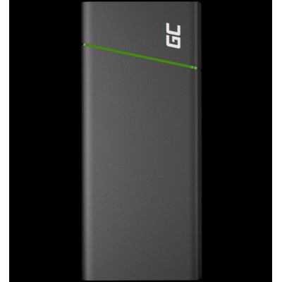 Внешний аккумулятор Green Cell GC PowerPlay Ultra 128 W 26800 mAh - Black (PBGC04)