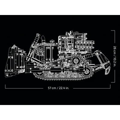 Авто-конструктор LEGO Бульдозер Cat D11 с Д/У (42131)