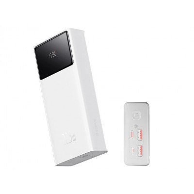 Внешний аккумулятор Baseus Star Lord Display 22.5W 30000 mAh White (PPXJ060102)