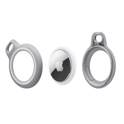 Belkin Reflective Secure Holder with Key Ring for AirTag 1 шт - White (MSC011dsGS)
