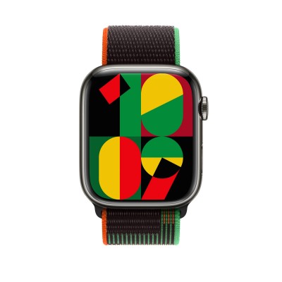 Apple Black Unity Sport Loop для Apple Watch 38/40/41mm (MQTH3)