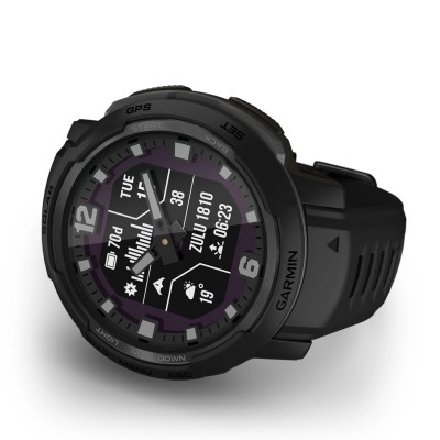Смарт-часы Garmin Instinct Crossover Solar - Tactical Edition Black (010-02730-10/00)