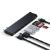 Тонкий концентратор Satechi Pro Hub Slim - Midnight (ST-HUCPHSD)