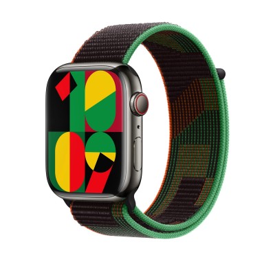 Apple Black Unity Sport Loop для Apple Watch 38/40/41mm (MQTH3)