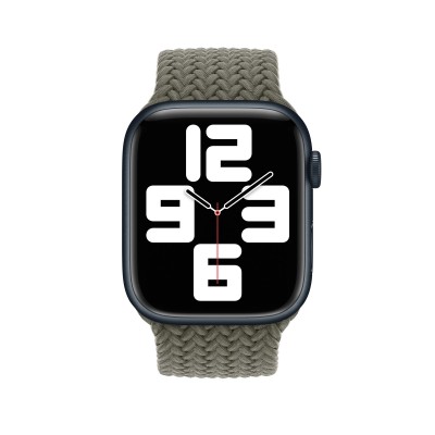 Apple Olive Braided Solo Loop - Size 6 для Apple Watch 38/40/41mm (MQY43)
